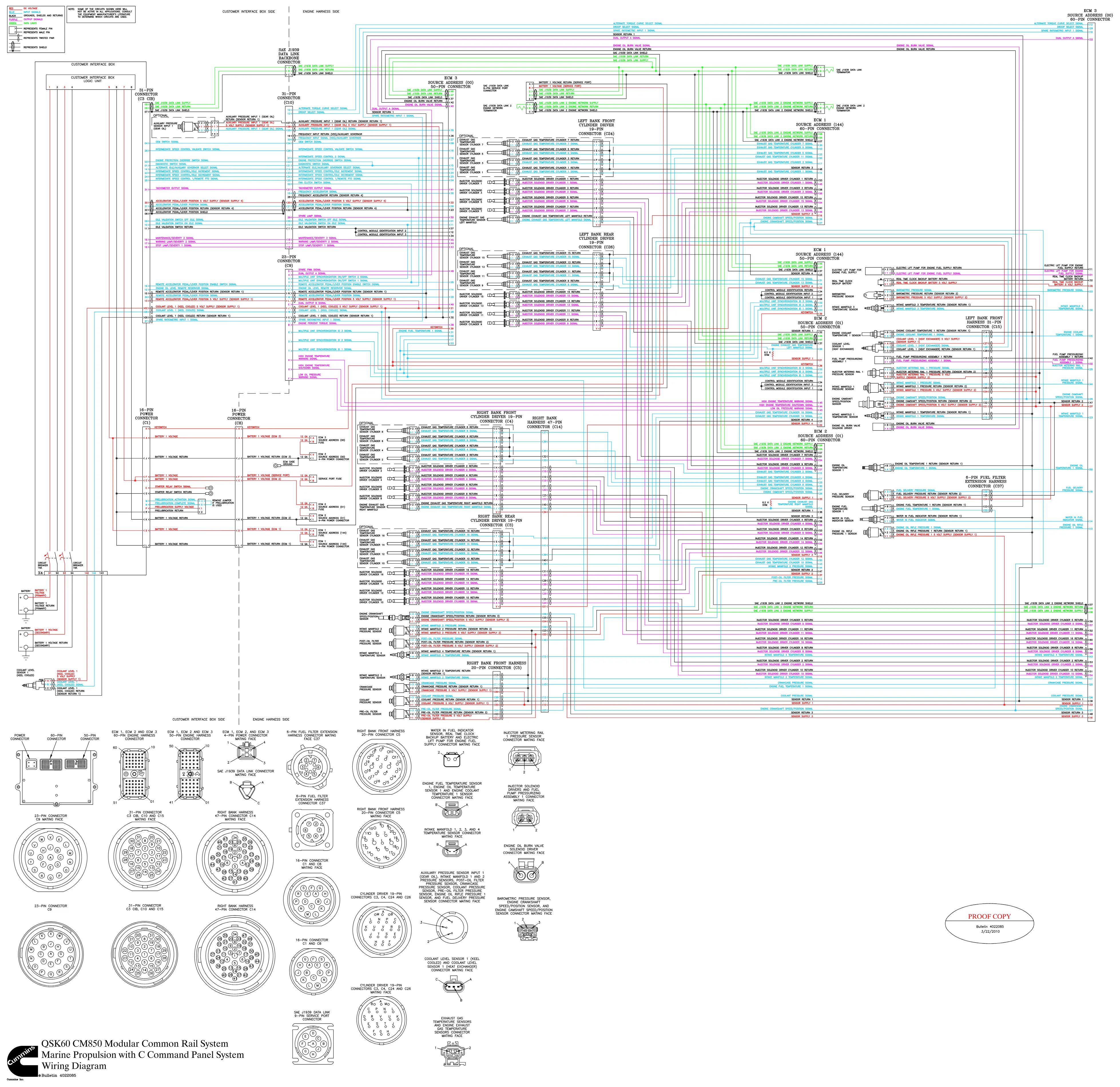 QSK60 CM850 Comercial Marine document reference ? cummins wiring on pdf / Other / - page 1 is available after signing in