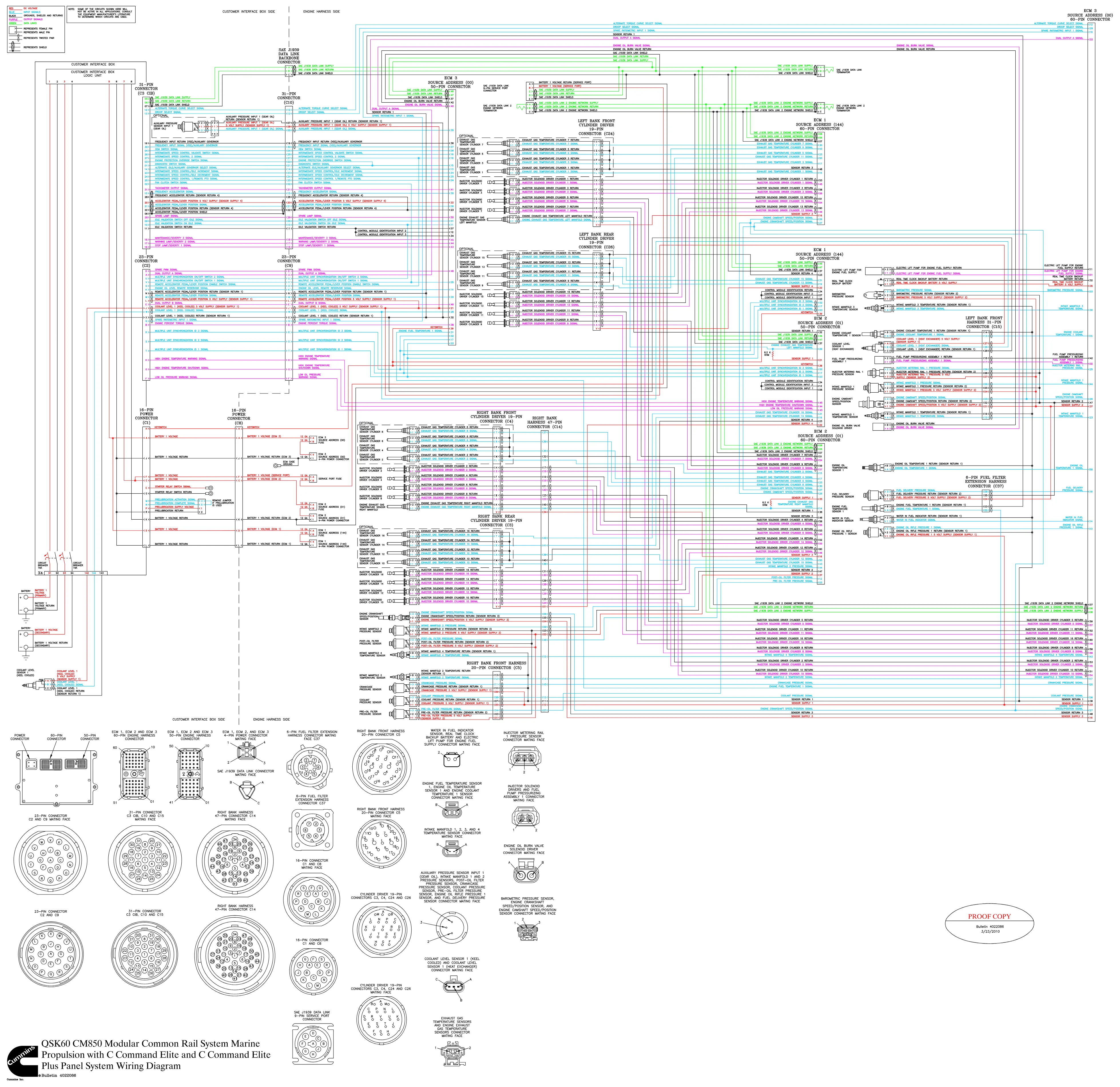 QSK60 CM850 Elite Cummins document – QSK60 CM850 MCRS Marine - page 1 is available after signing in