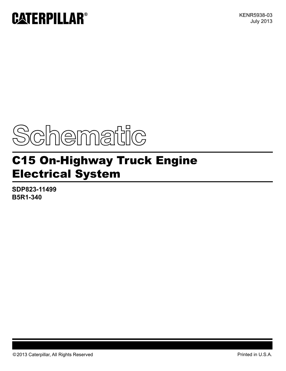 SDP undefined document – C-15 SDP – PDF, 15 pages – CAT – Service - preview page 2 of 3