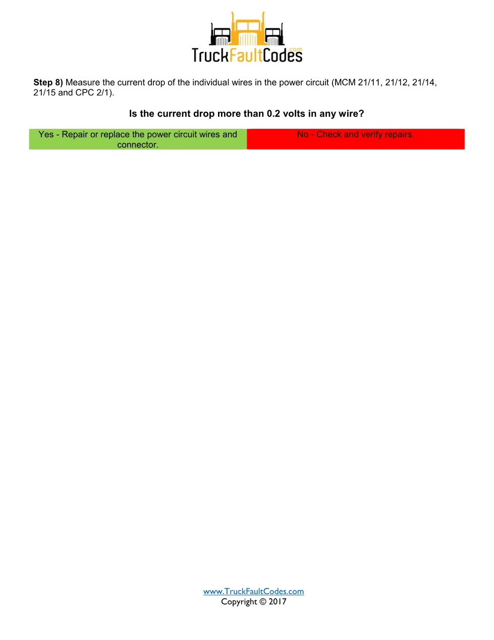 SPN 168 FMI 7 — Opt Idle Detected Charging System or Battery - page 3 is available after signing in