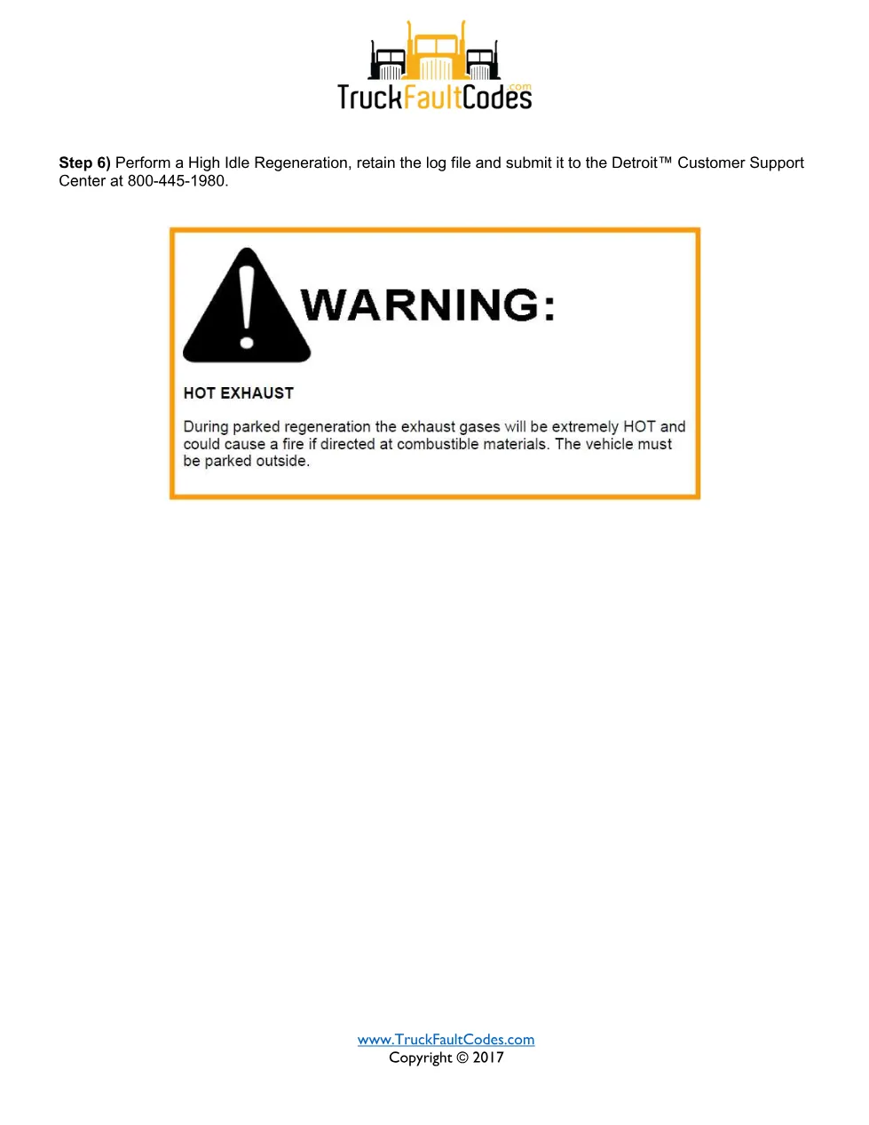 SPN 3216 FMI 10 – Detroit DD Series High NOx at Idle DTC – PDF, 2 - page 2 is available after signing in