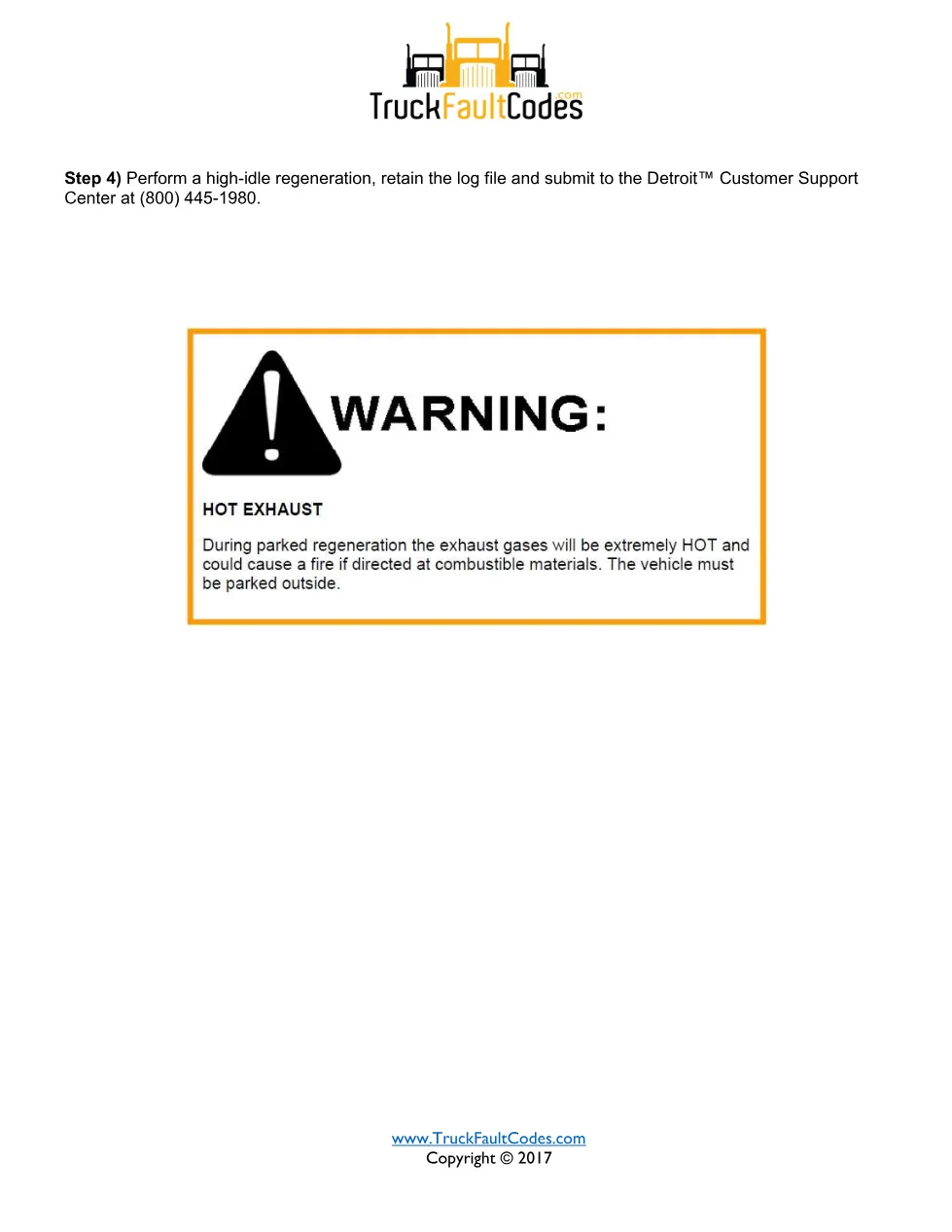 SPN 3226 FMI 20 — SCR Outlet NOx Sensor Drift Low — Detroit DD - page 2 is available after signing in