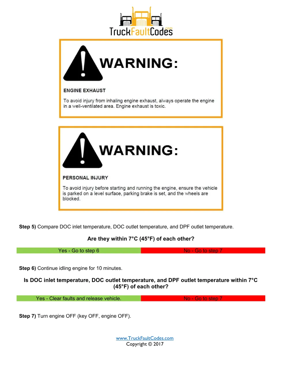 SPN 3556 FMI 0 — Detroit DD Series Regen Temperature Out Of Range - preview page 2 of 4