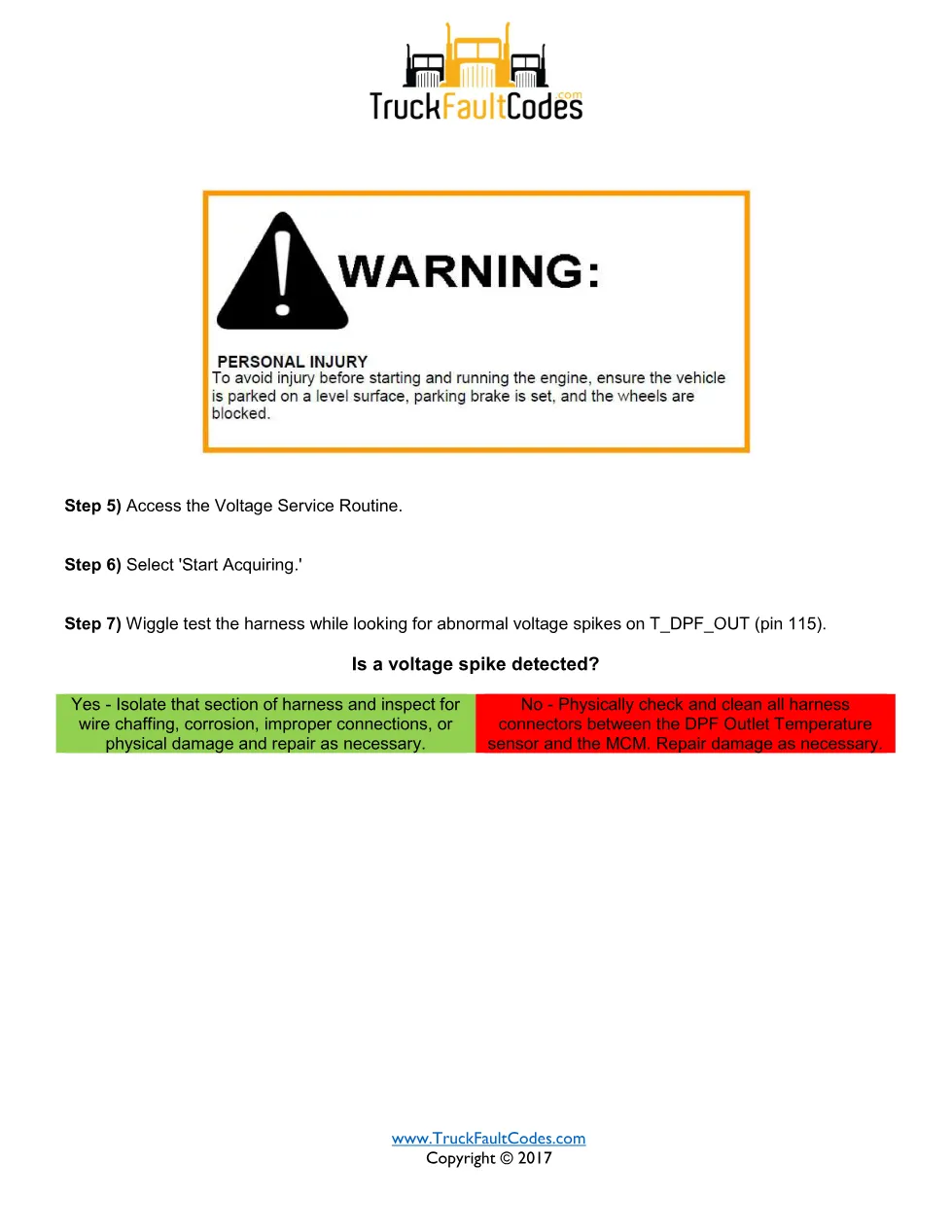 SPN 3609 FMI 8 — Detroit DD Series impossible temperature shift - page 2 is available after signing in