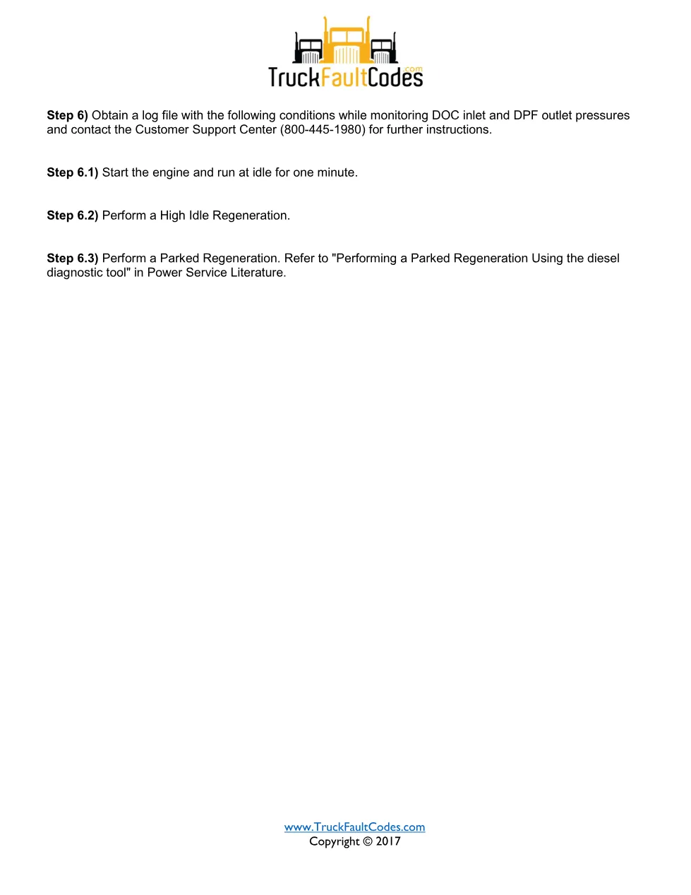 SPN 3936 FMI 18 — Detroit DD Series Diesel Particulate Filter - page 3 is available after signing in