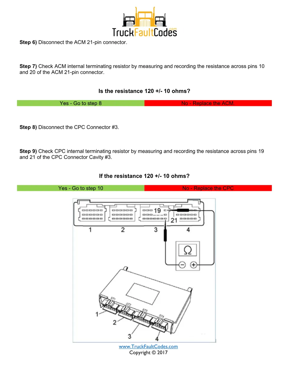 SPN 625 FMI 14 – Detroit DD Series MCM System ID Not Received or - page 3 is available after signing in