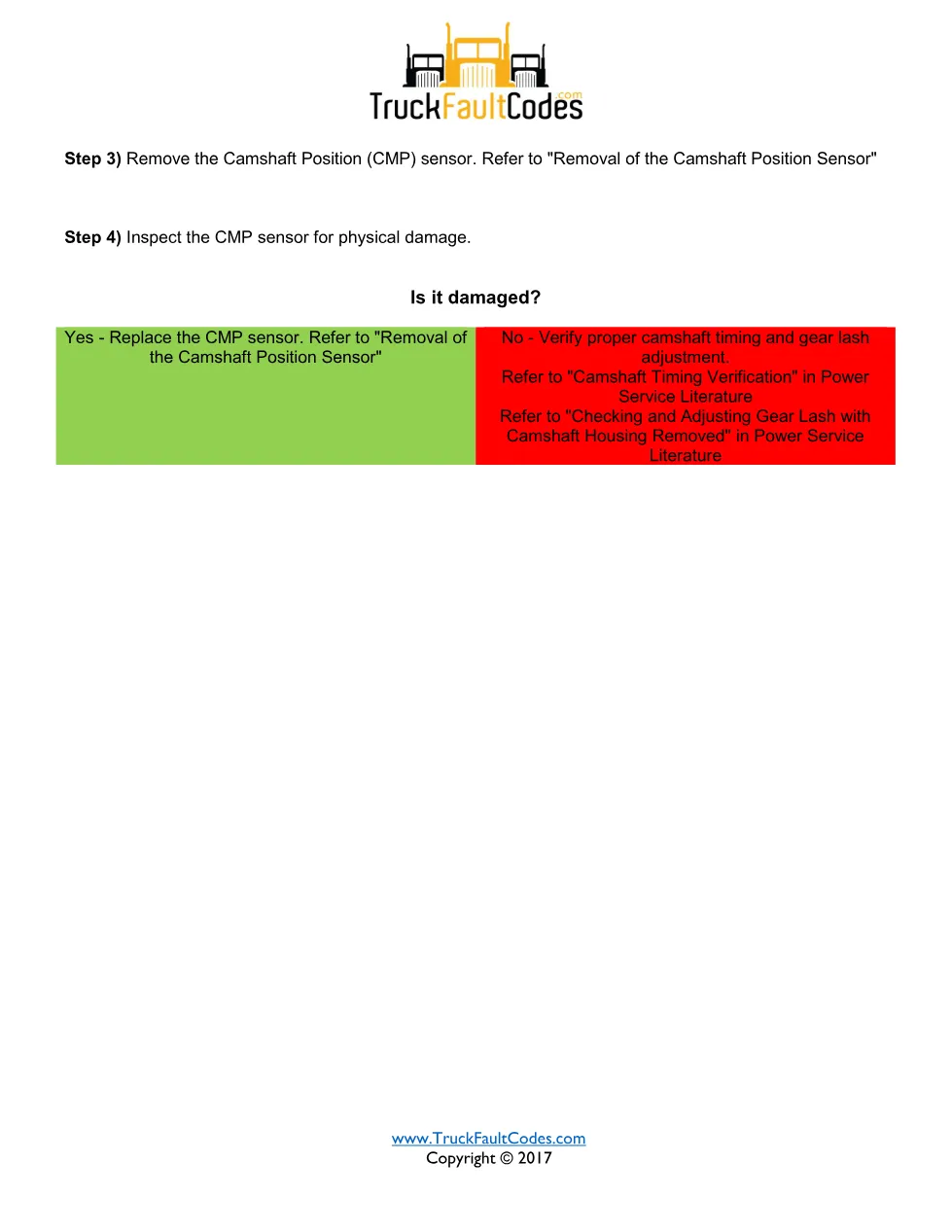 SPN 636 FMI 15 — Detroit DD Series camshaft crankshaft signal - page 2 is available after signing in