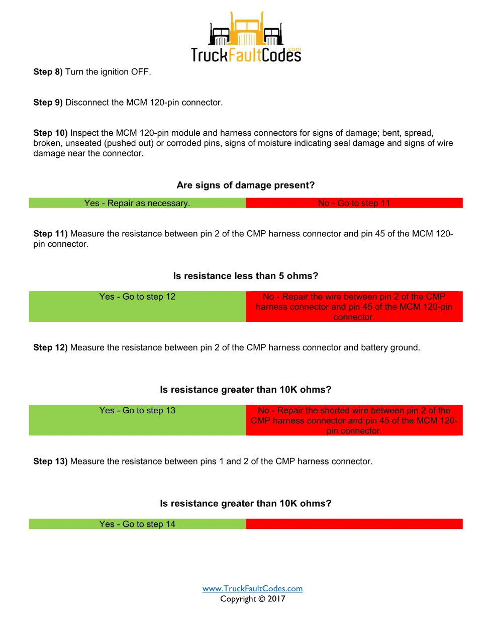 SPN 723 FMI 11 — Detroit DD Series Camshaft Position Sensor - page 3 is available after signing in