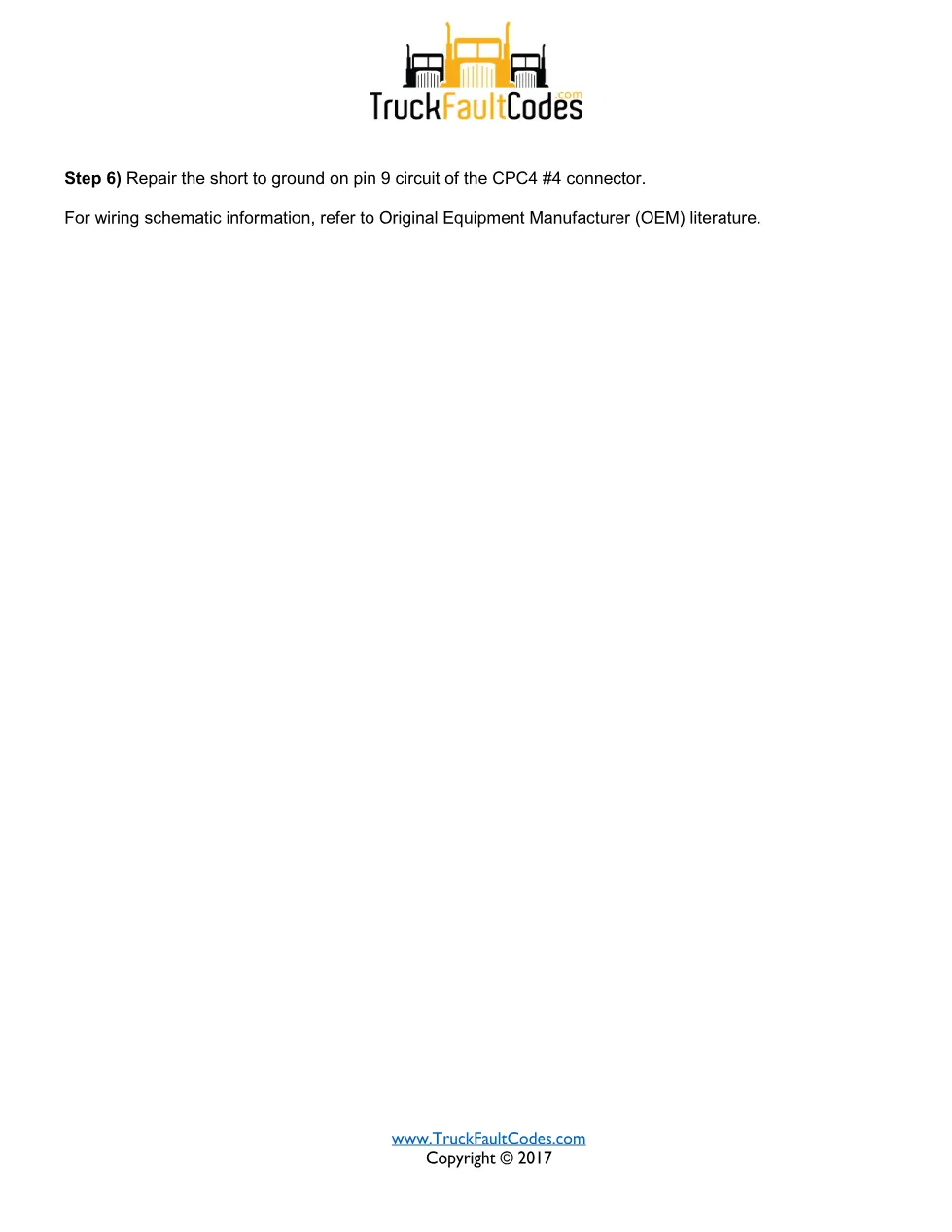 SPN 924 FMI 4 — Detroit DD Series Digital Output 4 09 Short To - page 2 is available after signing in