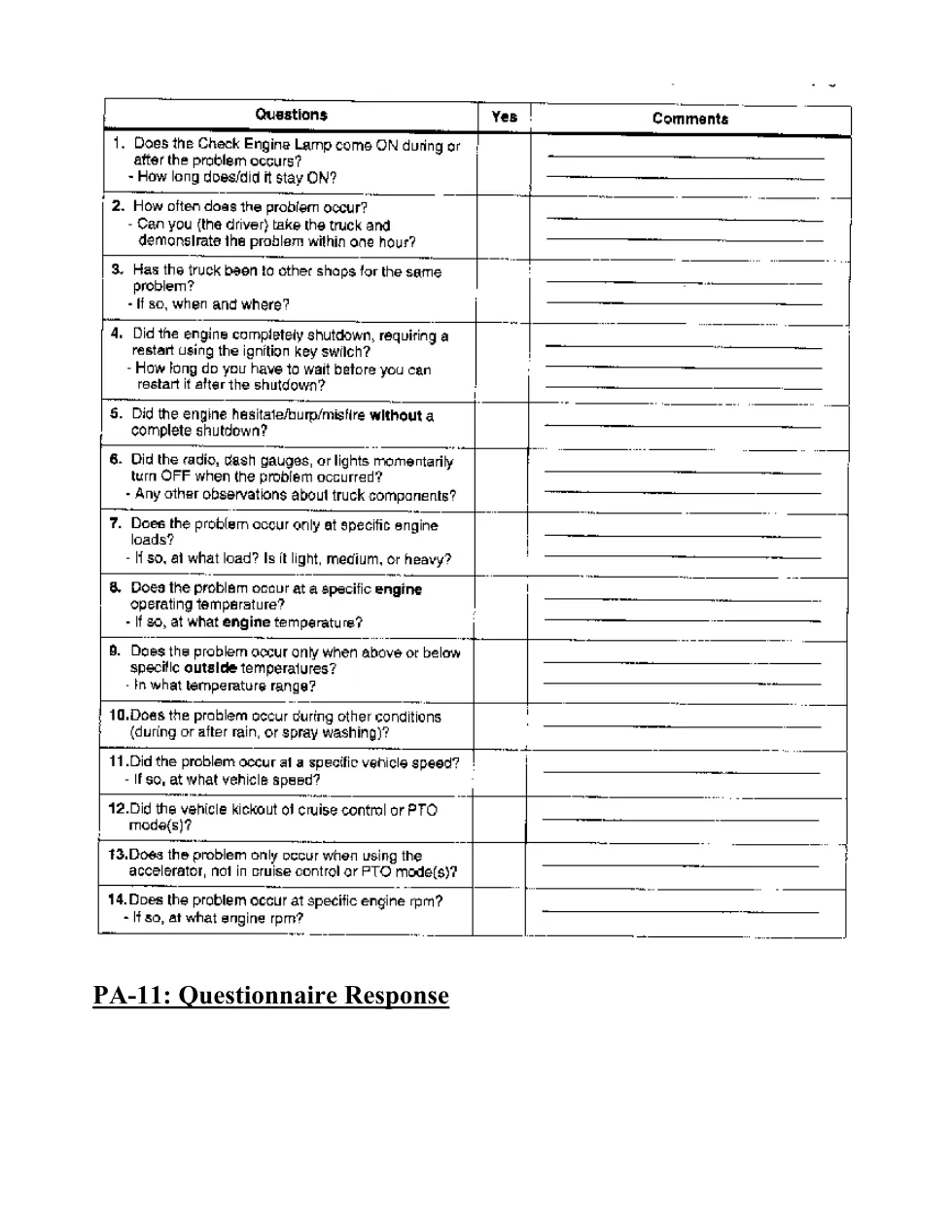 Troubleshooting without diagnostic code — CAT 3406E C-10 C-12 - preview page 2 of 6