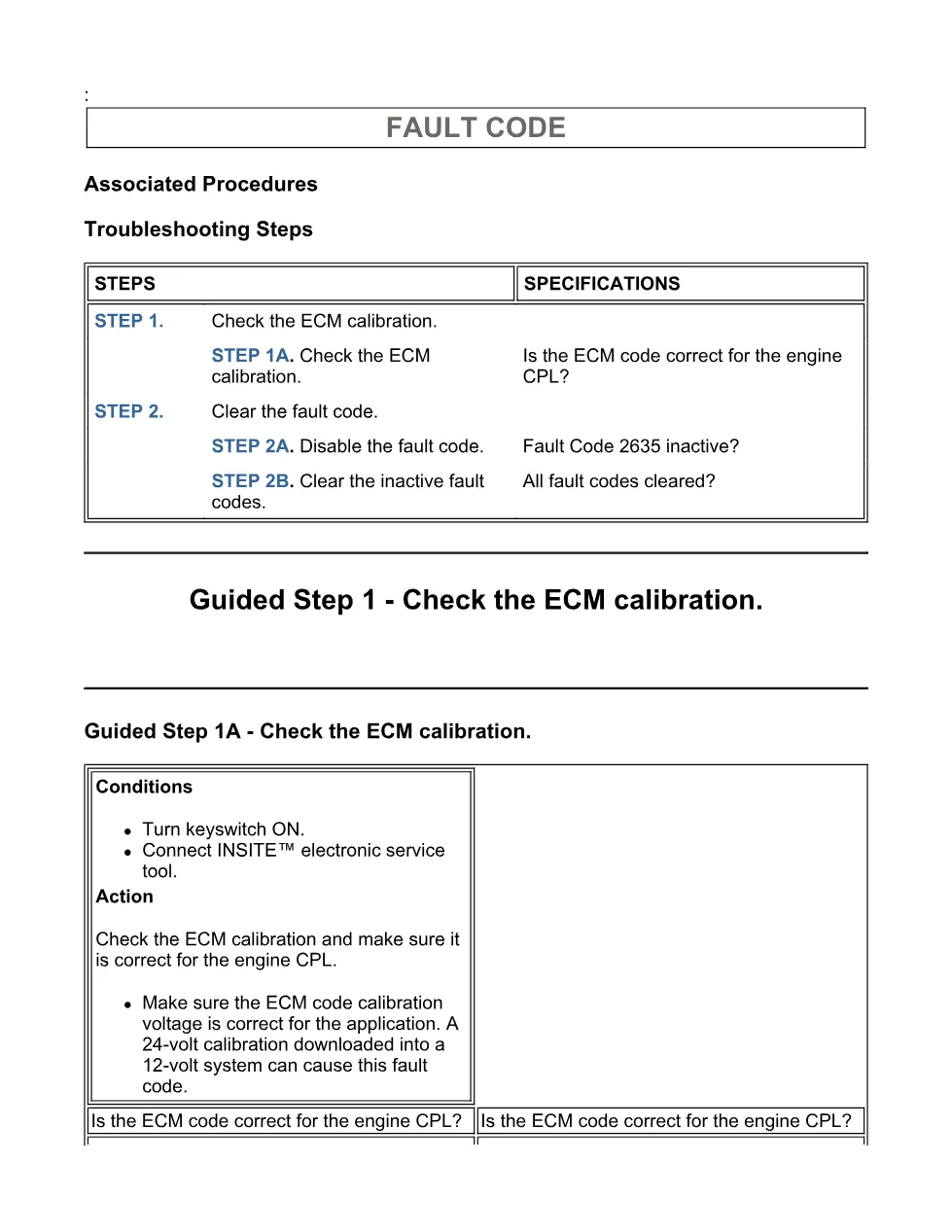 VGT actuator fault DTCs troubleshooting — Code 2635 — PDF, 5 - page 3 is available after signing in