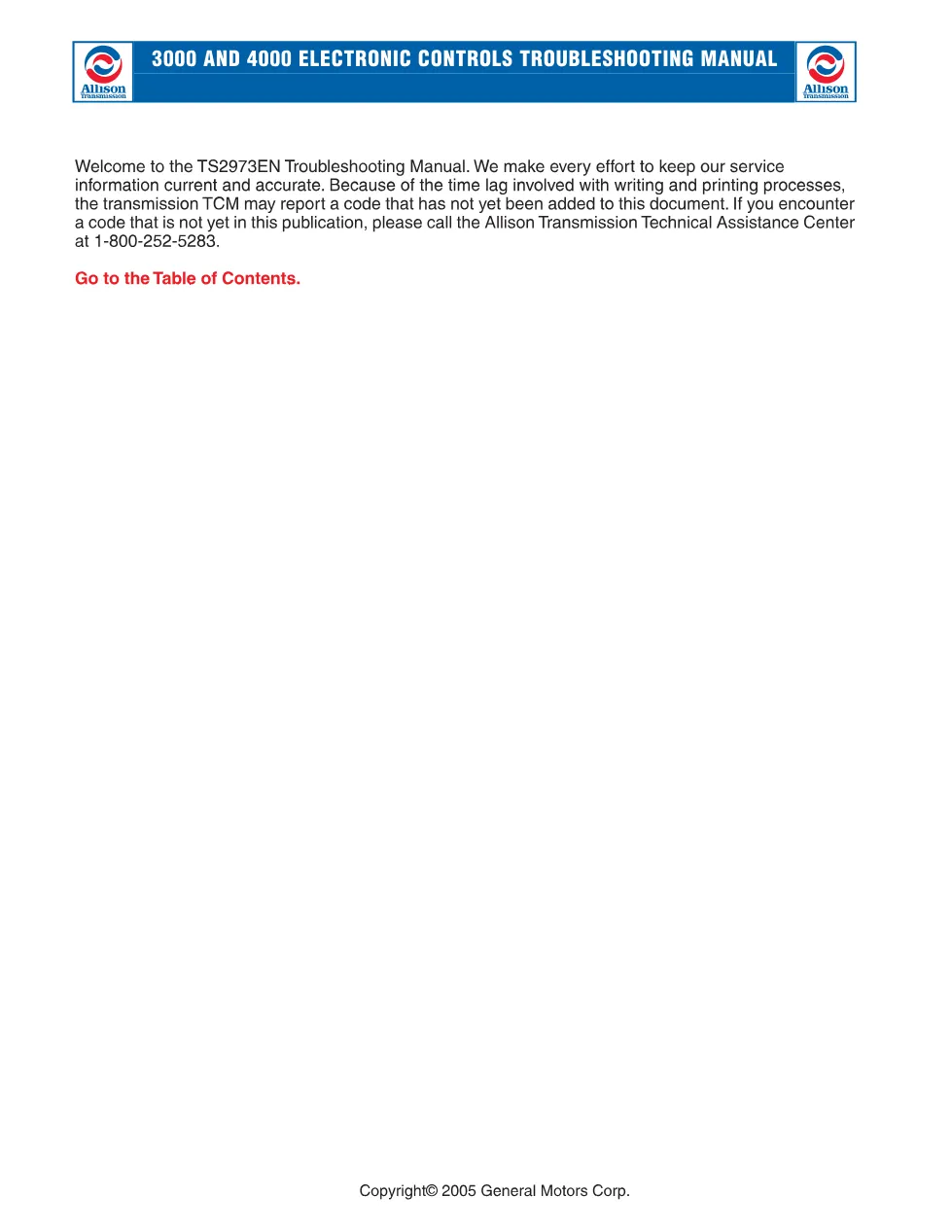 WTEC III Troubleshooting Manual — Allison Transmission — PDF, 443 - preview page 1 of 3
